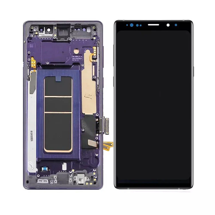 Samsung Galaxy Note 9 LCD OLED OLED -ekraani digiteerija komplekt raamiga