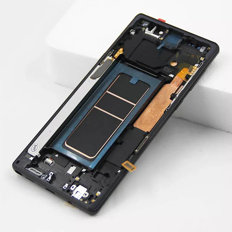 Samsung Galaxy Note 9 LCD OLED OLED -ekraani digiteerija komplekt raamiga