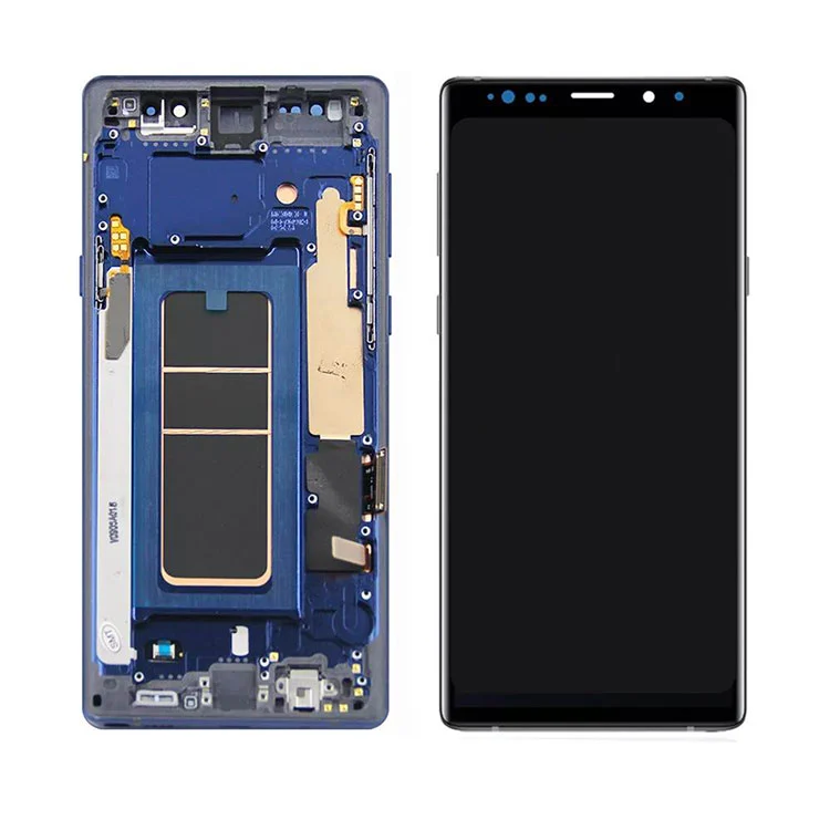 Samsung Galaxy Note 9 LCD OLED OLED -ekraani digiteerija komplekt raamiga