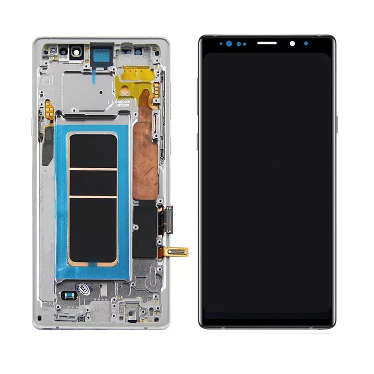 Samsung Galaxy Note 9 LCD OLED OLED -ekraani digiteerija komplekt raamiga