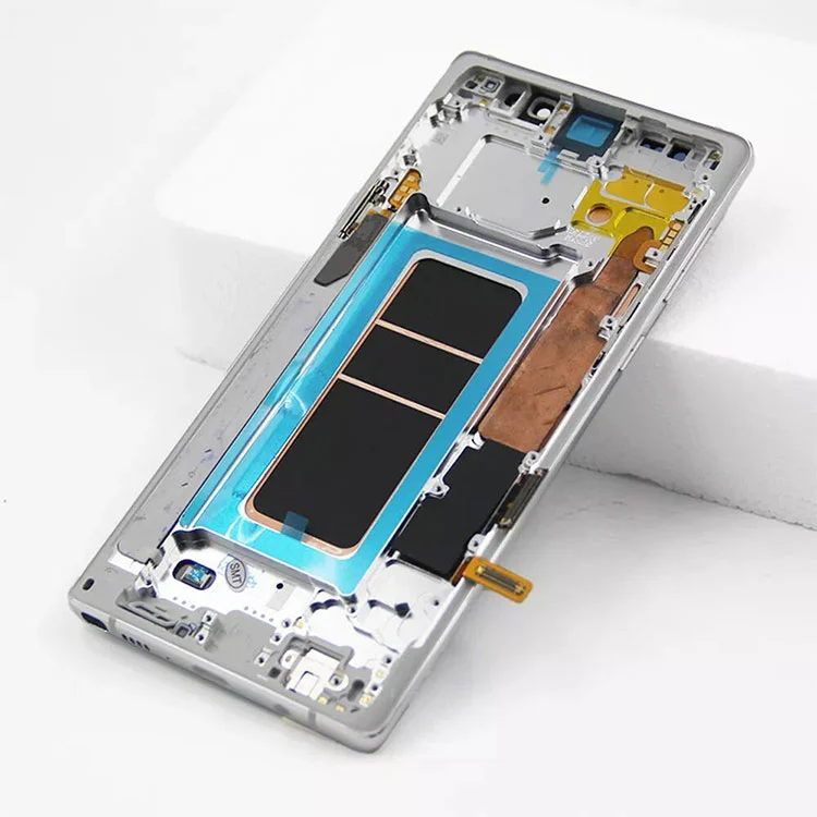 Samsung Galaxy Note 9 LCD OLED OLED -ekraani digiteerija komplekt raamiga